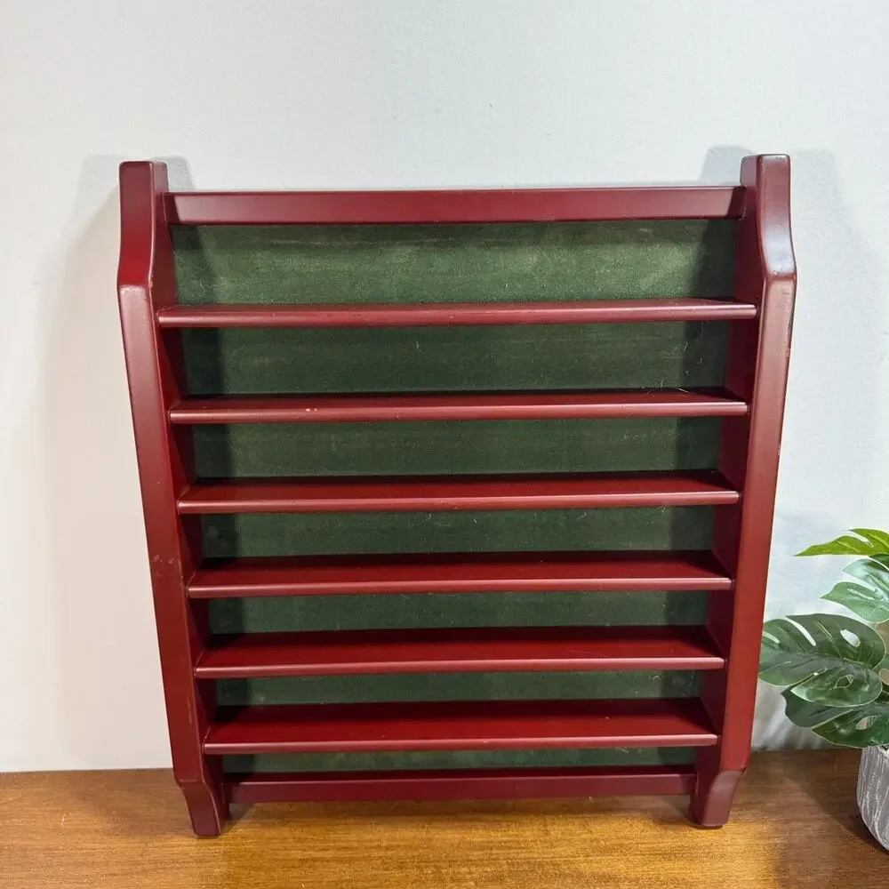Wooden Golf Ball Display Rack Holds 36 Balls 16
